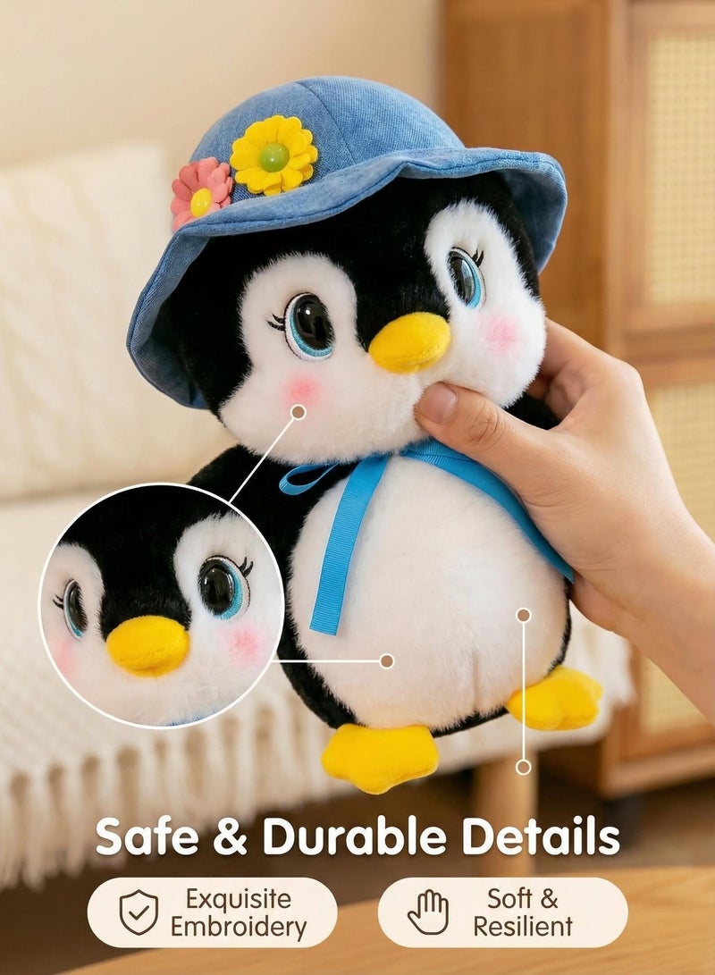 لعبة بطريق قطيفة بطول 23 سم - دمية أطفال - هدية عيد ميلاد - Image 4